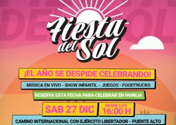 Puente Alto recibe el verano con La Fiesta del Sol, un evento cultural gratuito al aire libre.
