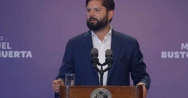 [VIDEO] Presidente Boric señala que sectores de la derecha intentan adueñarse de la Ley de las 40 horas.