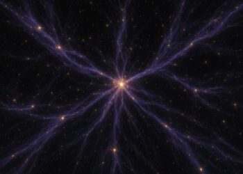 Astrónomos chilenos confirman cómo la “telaraña cósmica” impulsa el crecimiento de las galaxias.