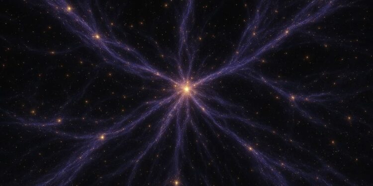 Astrónomos chilenos confirman cómo la “telaraña cósmica” impulsa el crecimiento de las galaxias.