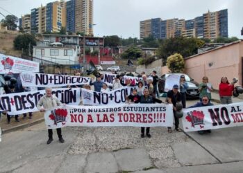 Viñamarinos se movilizan contra proyecto inmobiliario: se manifestaron y llevaron su caso a la Comisión Interamericana de DD.HH.
