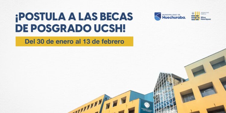 Huechuraba amplía el plazo para postular a las Becas de Postgrado 2026 en conjunto con la UCSH.