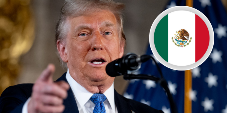 Trump sostiene que los cárteles «controlan» México y propone una ofensiva.