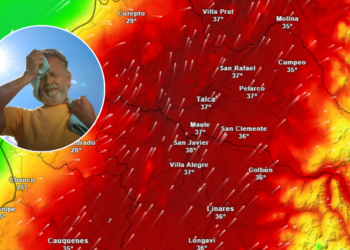 Ola de calor en la zona central marcaría el primer evento extremo de 2026: Talca podría superar los 37 °C.