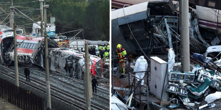 El accidente de tren más devastador en diez años: así se produjo la tragedia que causó 39 muertes en España.