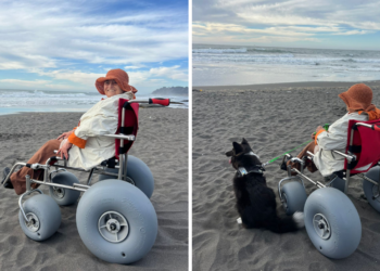 El mar es para todos: Licantén lanza en Iloca la primera playa inclusiva de la región del Maule.