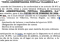 Convocatoria a Junta General Ordinaria de Accionistas de “Nueva Administradora Puntilla Villarrica S.A.”