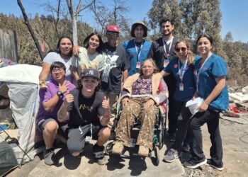 Fundación Las Rosas activa plan de emergencia para ayudar a adultos mayores damnificados por incendios en el sur de Chile.