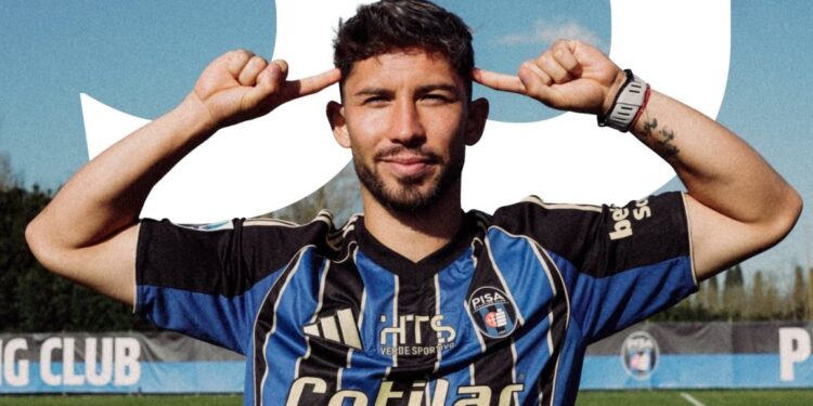 Felipe Loyola ha sido oficialmente presentado como el nuevo jugador del Pisa en la Serie A de Italia.