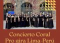 El talento coral del Maule se expande en Lima con la gira de Vox Lumini.