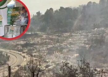 Municipalidad de Colina habilita centros de recolección para ayudar a los afectados por los incendios en el sur.