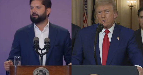 Boric vuelve a lanzar dardos contra Trump y da su opinión sobre “los líderes que le hacen reverencia”.