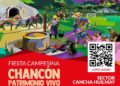 Se celebrará el día de los patrimonios con una gran fiesta campesina en Chancón.