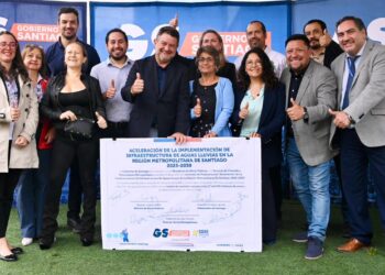 Gobierno de Santiago, MOP y SERVIU lanzan histórica inversión de más de $17.500 millones para apurar obras de drenaje de aguas lluvias en la Región Metropolitana.