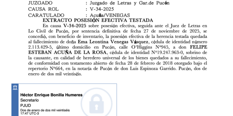 AVISO JURÍDICO CAUSA V-34-2025