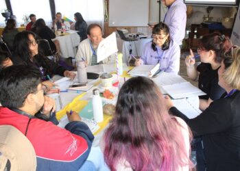 Docentes de la región participaron en una nueva edición del Campamento Explora Va!