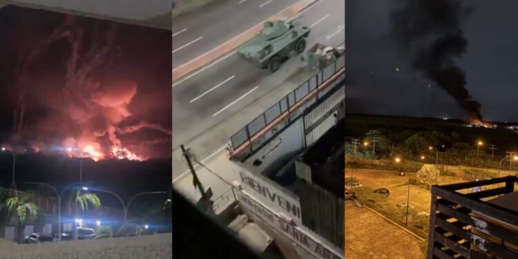 Operación estadounidense en Venezuela concluye con la captura de Nicolás Maduro.