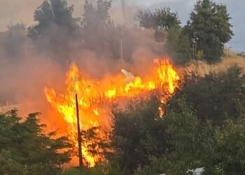 Detenido en San Rosendo un sujeto por iniciar un incendio mientras soldaba.