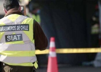 Ciclista muere tras ser atropellado por un vehículo que huyó del lugar en Curicó.
