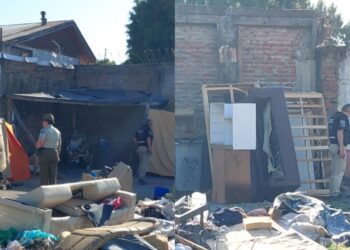 Famoso terreno abandonado fue limpiado y cercado en Los Ángeles para prevenir delitos.