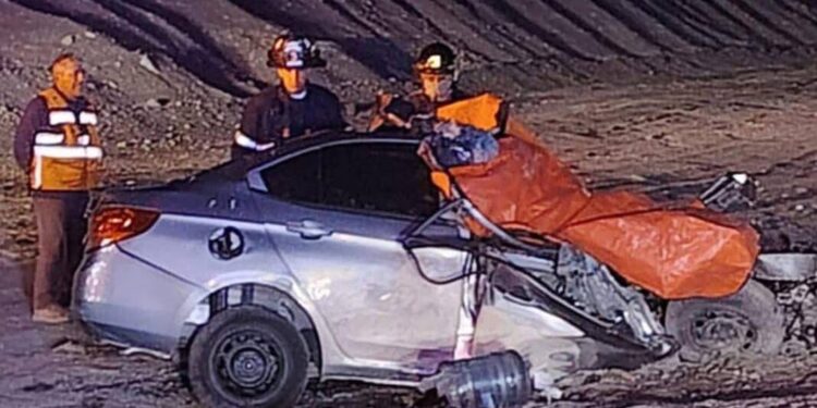 Accidente en Mejillones deja dos adultos y tres menores de Quillota fallecidos.