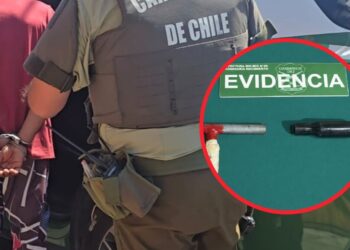 Detienen a individuos que viajaban en un vehículo con armas de fuego en Nacimiento.