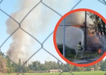 [LAMPA] Se reporta otro incendio en la entrada a Batuco.