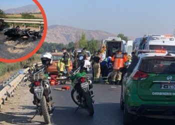 [LAMPA] Accidente de tránsito en Lo Echevers deja un muerto