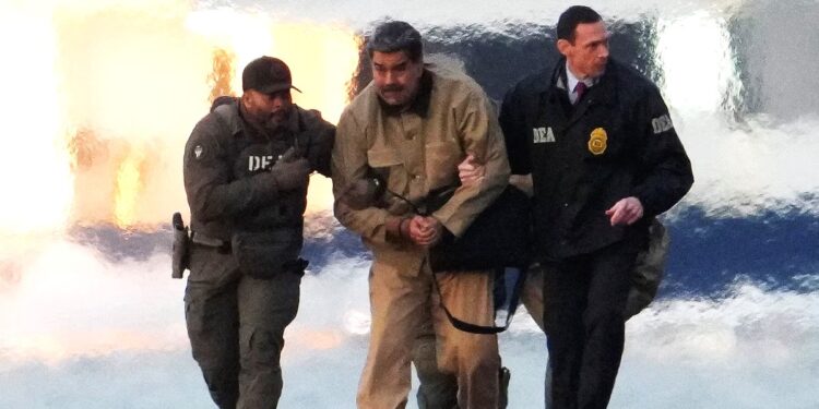 Nicolás Maduro se presentó en el tribunal de Nueva York con estrictas medidas de seguridad.