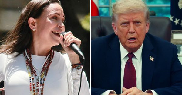 Donald Trump se encontrará con María Corina Machado en la Casa Blanca.