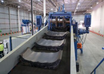 Planta de Michelin en La Negra multiplica por tres su capacidad de reciclaje de neumáticos mineros.