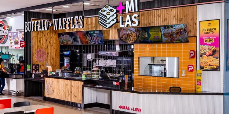 Oportunidad única de traspaso de local en el Mall Paseo San Bernardo: Buffalo Waffles y +Milas.