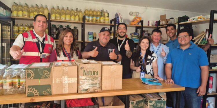 Productos confiscados en Los Andes se convierten en apoyo solidario para las víctimas de incendios forestales.