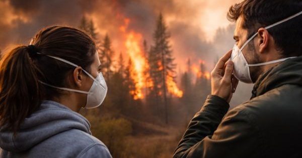 Humo de incendios forestales y su impacto en la salud: tips para cuidarte.