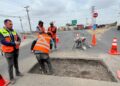 Comienzan las obras para un cruce semaforizado en la Ruta H-30 con Avenida Lourdes.