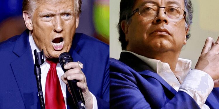 Donald Trump y Gustavo Petro se comunican por primera vez en medio de creciente tensión: los mandatarios decidieron reunirse.