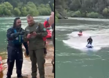 Gobierno solicita la expulsión de turistas rusos por uso indebido de motos de agua en el río Futaleufú.
