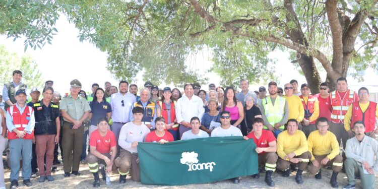 Fortalecen las medidas de prevención de incendios forestales en la zona rural de Cauquenes.