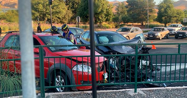 [AHORA] Choque en Chicureo.