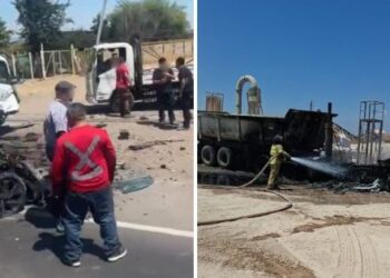 Este viernes se registraron accidentes de tránsito y un incendio en la provincia de Chacabuco.