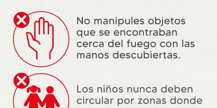 COANIQUEM envía equipos de emergencia para ayudar a quienes sufrieron quemaduras por incendios forestales en el sur de Chile.