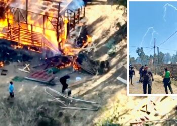 La resistencia al desalojo en San Antonio levanta la voz: acusan a Carabineros de provocar incendios en viviendas y afirman que «quieren quemarnos vivos».