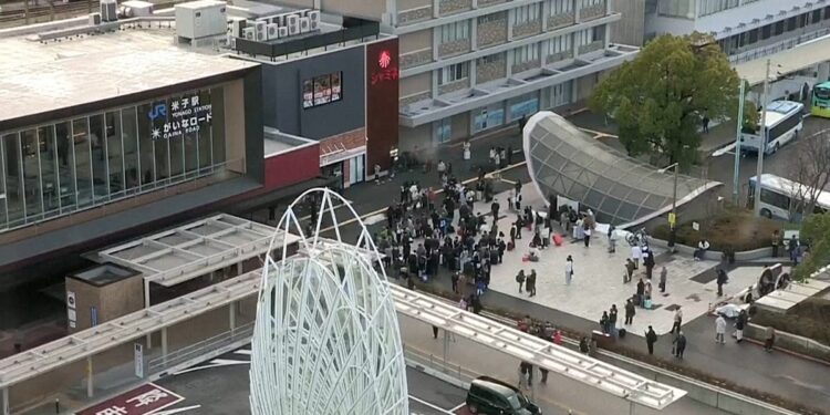 Intenso terremoto de magnitud 6,2 afecta a la prefectura de Shimane en Japón.