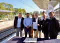 Gobierno Regional recupera las estaciones de tren en Requínoa y Rosario.