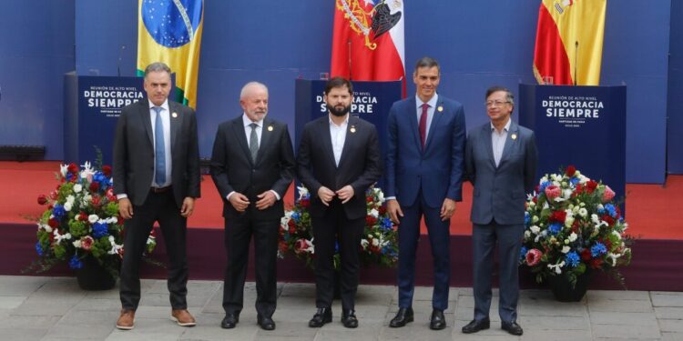 Comunicado de Brasil, Chile, Colombia, México, Uruguay y España sobre lo que está pasando en Venezuela.