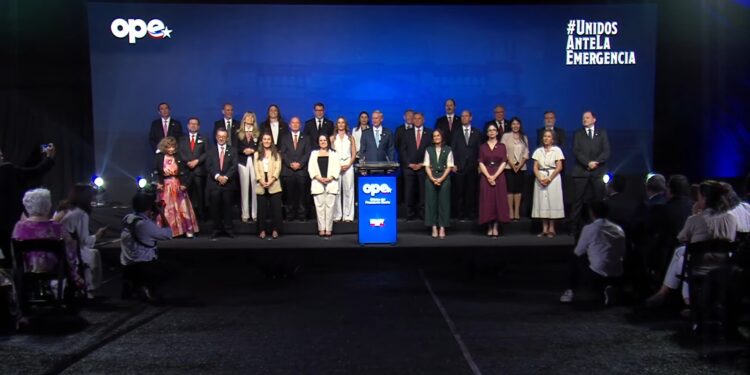 Presidente electo José Antonio Kast da a conocer a los ministros de su futuro gabinete.