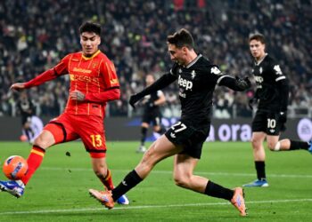 Desde Molina hasta Turín: Matías Pérez debutó oficialmente con el Lecce.