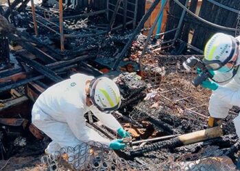 Tragedia de Año Nuevo en Melipilla: cuatro niñitas pierden la vida en un incendio en casa.