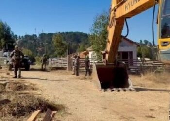 Desalojo de megatoma en San Antonio avanza: ya se han recuperado 18 hectáreas.