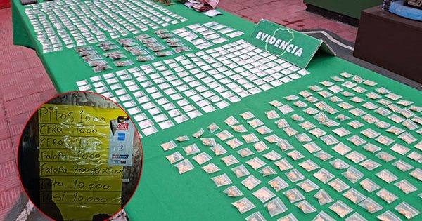 Insólito: encuentran un «minimarket» de drogas con lista de precios en la entrada y hasta cobran con tarjeta.